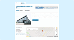 Desktop Screenshot of osteon-ortopedia.klinikiwpolsce.pl