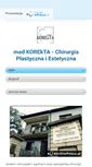 Mobile Screenshot of chirurgiaplastyczna.klinikiwpolsce.pl